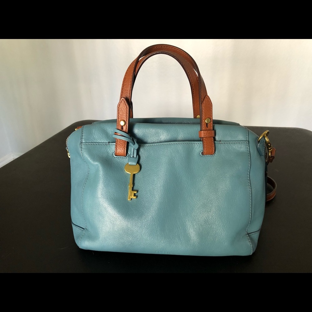 Fossil Rachel Leather Twilight Crossbody Bag